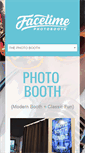 Mobile Screenshot of facetimebooth.com